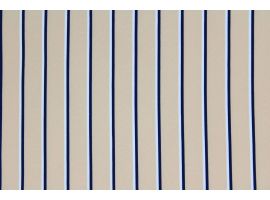 Tkanina Drukowana Bluzkowa Paski Beż Tło