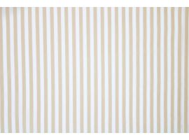Tkanina Drukowana Bluzkowa Beżowe Paski Tło Ecru