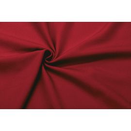 Tkanina Gładka na Spodnie Czerwony