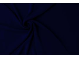 Ткань Гладкая Twill на Платье Темно-синий 