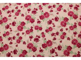 Tkanina Indo Twill na Spódnice Sukienki Bluzki Koszule Print Kwiaty