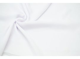 Fabric for Blouse Dress White
