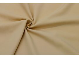 Tkanina Gładka Sukienkowa Jasny Beżowy